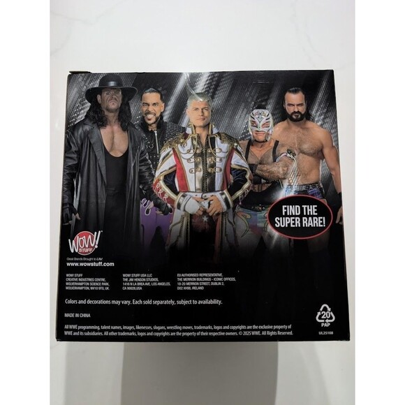 WWE Undisputed Championship Title Belt Series 1 Display Box Not the Slapband - Picture 3 of 4